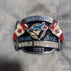 1992 Toronto Blue Jays World Series Champion Belt Buckle